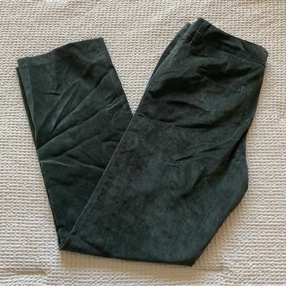 90’s Olive Green Corduroy Pants